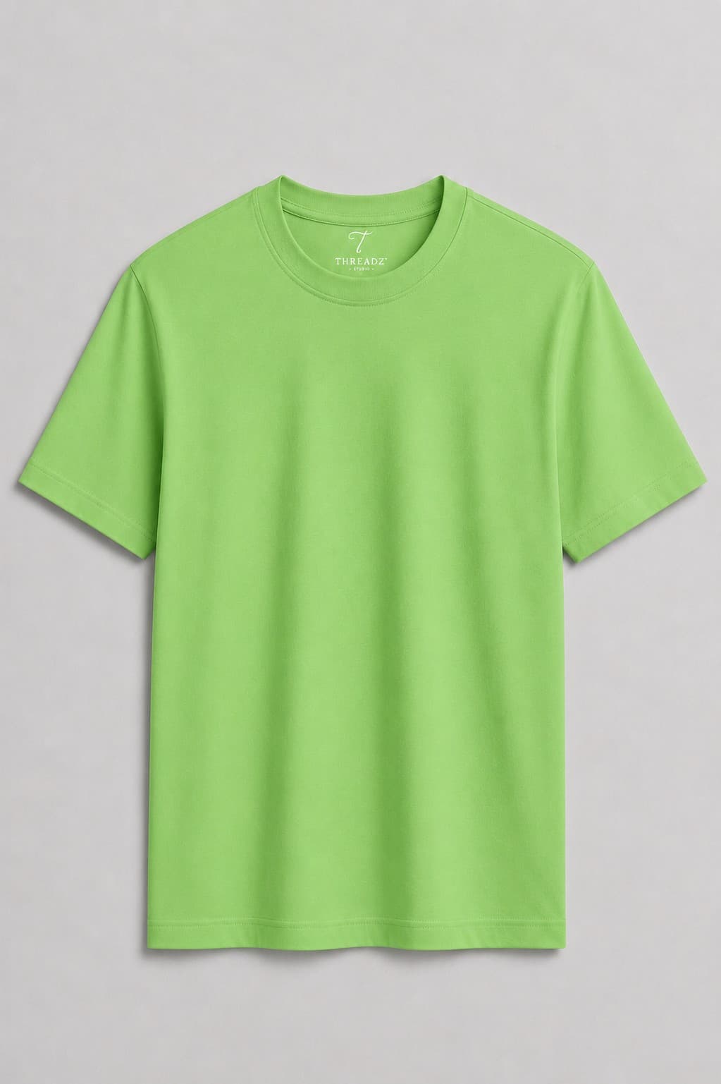 LT Green Plain Tee