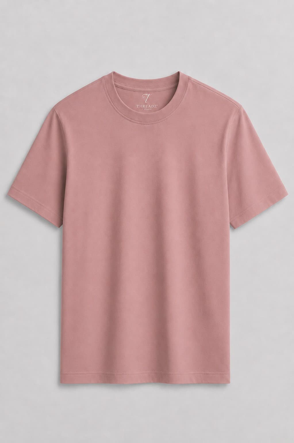 Dusty Rose Plain Tee