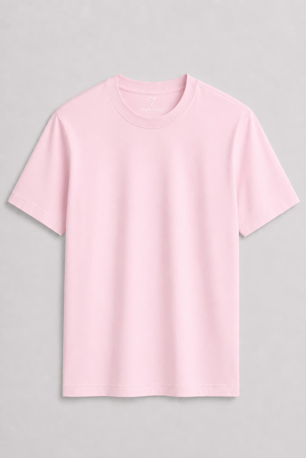 Pink Plain Tee